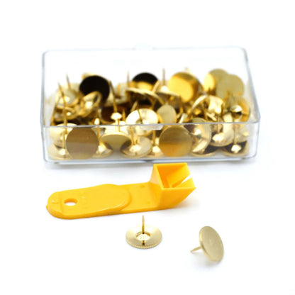 Needlecraft Thumb Tacks with Remover 60ct - Clover