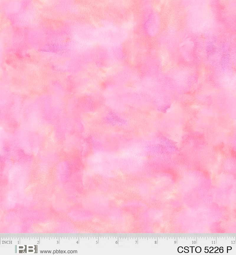 Mixed Watercolors Pink - P&B Textiles