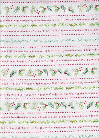 Holly Doodle White - A Swell Noel By Kathy Davis Studio