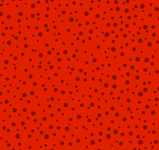 Lollie Dotted Red on Red - Yule Cool By Freckle