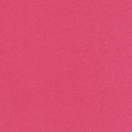 Hot Pink Kona Solid Flannel - Robert Kaufman