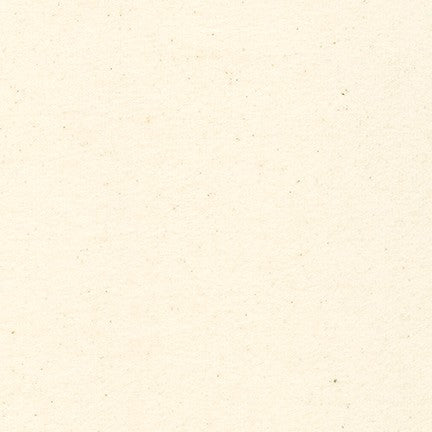 Undyed Natural Kona Solid Flannel - Robert Kaufman