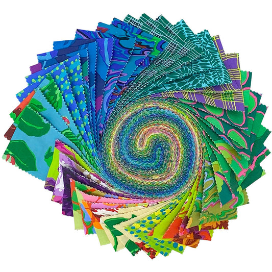 Free Spirit Fabrics Kaffe Fassett Collective February 2025 Jelly Roll Design
