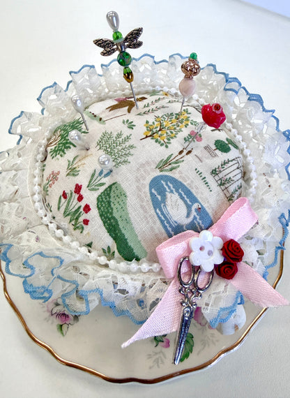 Class: Teacup Pin Cushion - November 7th -Teresa Allsop
