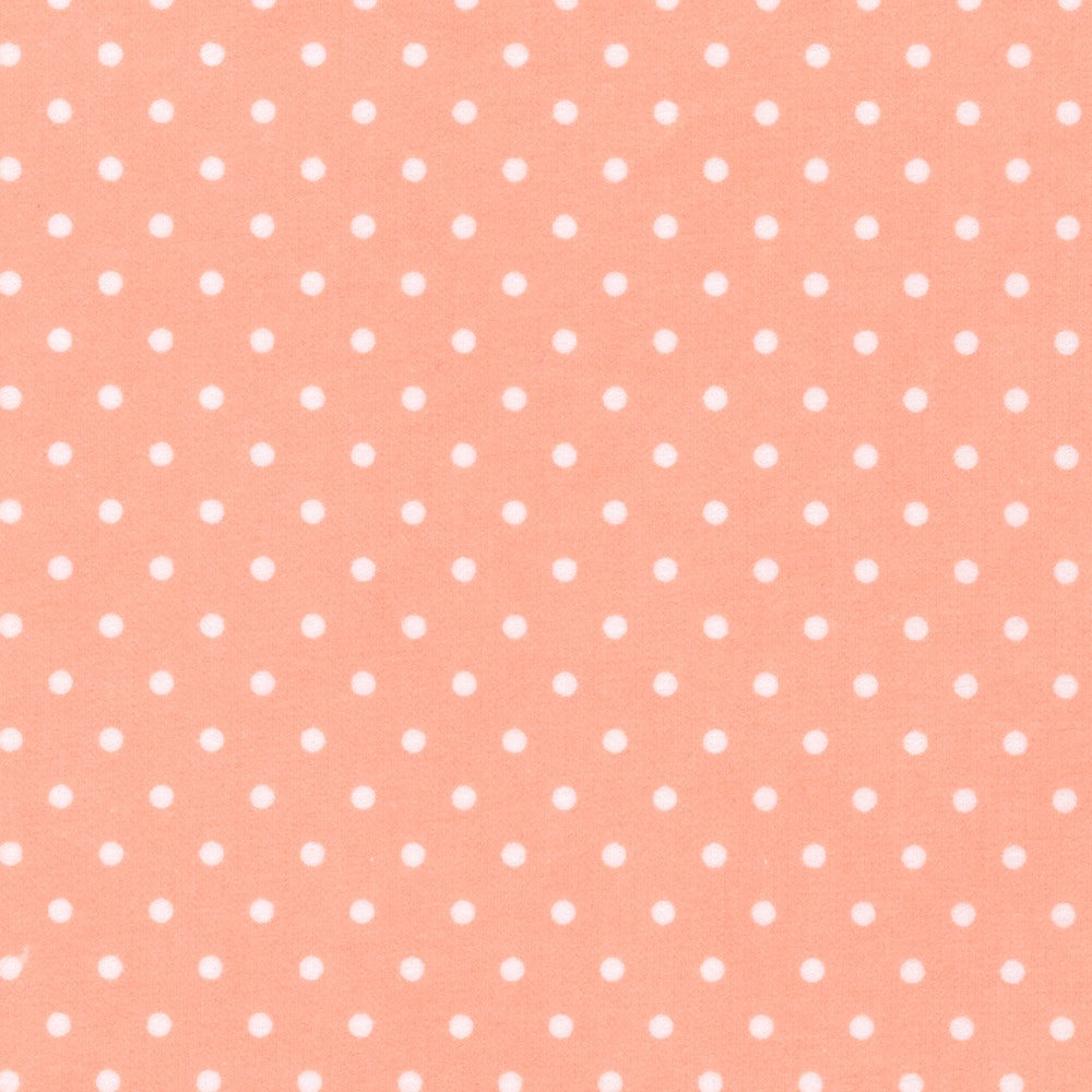 Peach Cotton Flannel - Robert Kaufman