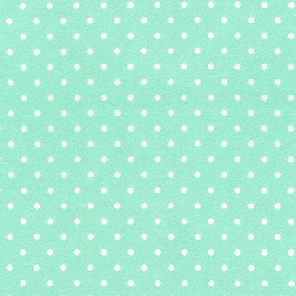 Mint Cotton Flannel - Robert Kaufman