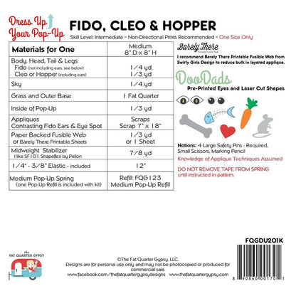 Fido, Cleo, & Hooper, Hooper Kit