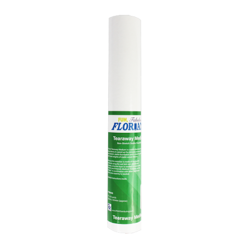 Floriani Medium Weight Firm Tearaway Stabilizer 15” X 10 YARDS