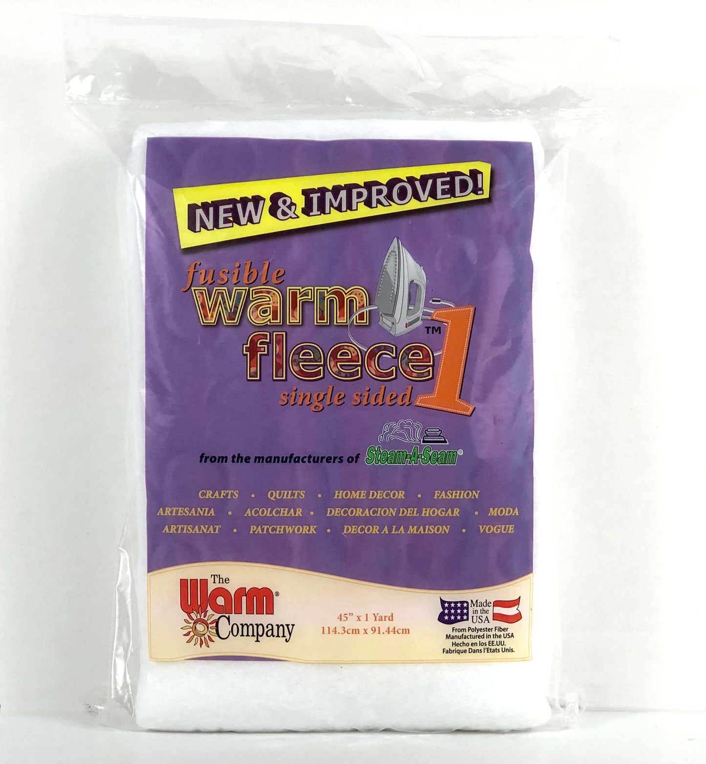 Fusible Warm Fleece Single Sided - The Warm Company