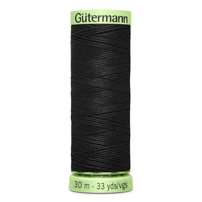 Gutermann 30m -30yds Black Thread Col. 10