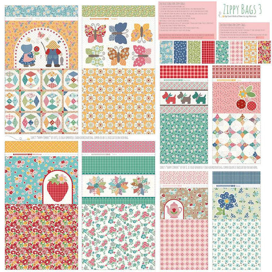 Home Decor Zippy Bags 3 Panel - Riley Blake Designs