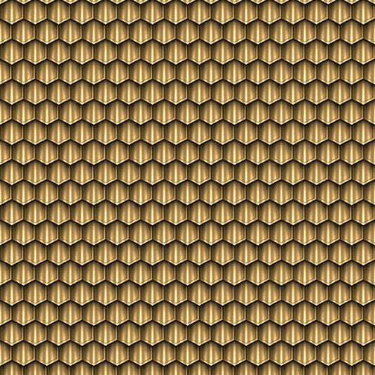 In The Beginnings Fabric - Legendary Journeys Gold Roof Tiles