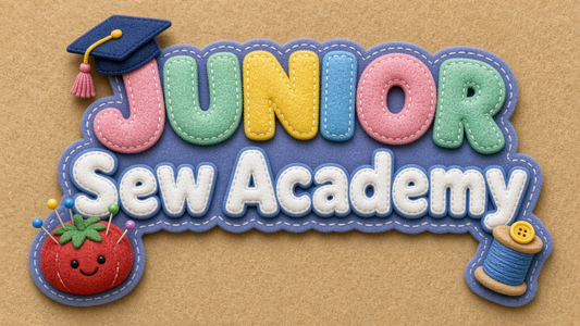 Junior Sew Academy logo - QuiltandSew.com