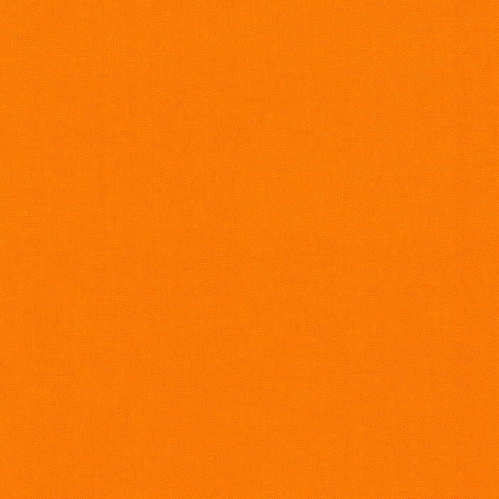 Orange Kona Solid Cotton by Robert Kaufman - Sold By 1/4yd