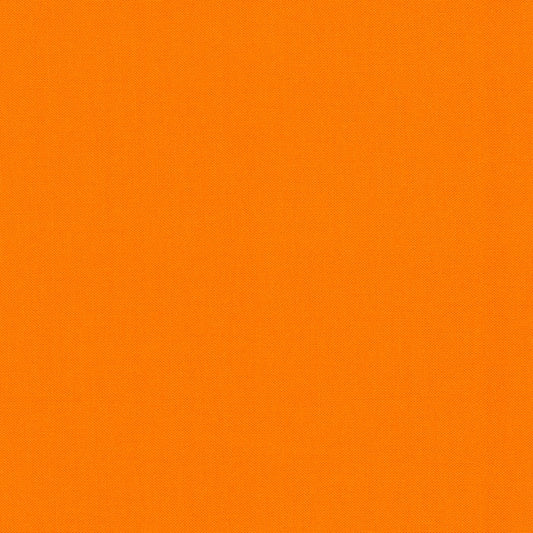 Orange Kona Solid Cotton by Robert Kaufman - Sold By 1/4yd