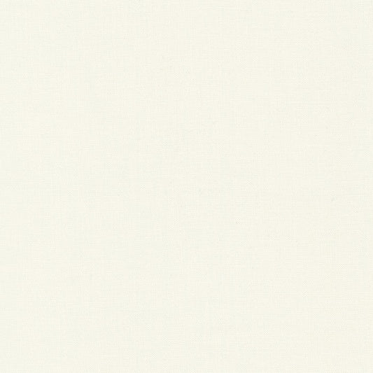 Snow Kona Solid Cotton by Robert Kaufman - Sold By 1/4yd