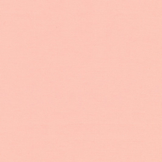 Dusty Peach Kona Solid Cotton by Robert Kaufman - Sold By 1/4yd