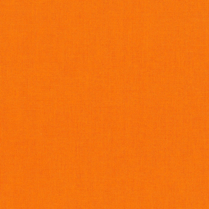 Clementine Kona Solid Cotton by Robert Kaufman - Sold By 1/4yd