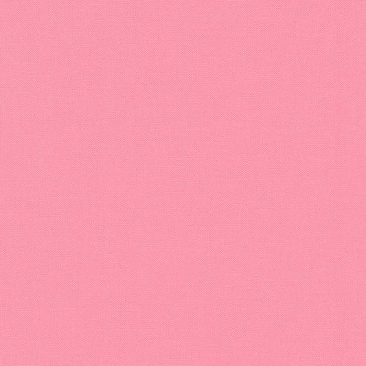 Bubble Gum Kona Solid Cotton by Robert Kaufman - Sold By 1/4yd