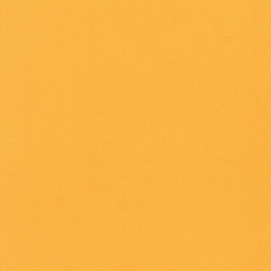 Cheddar Kona Solid Cotton by Robert Kaufman - Sold By 1/4yd