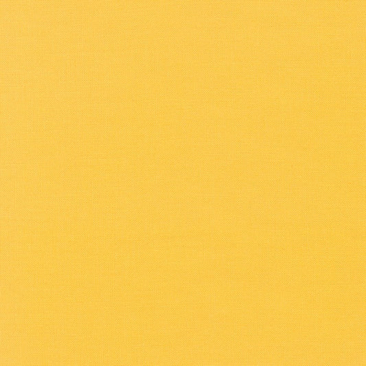 Sunflower Kona Solid Cotton by Robert Kaufman - Sold By 1/4yd