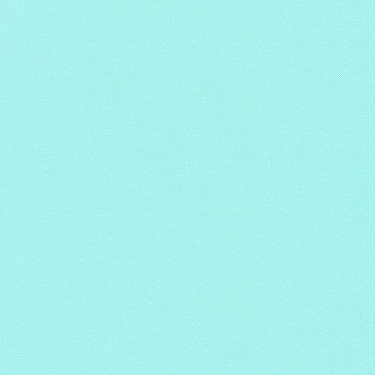 Aqua Kona Solid Cotton 108" Wide by Robert Kaufman - Sold By 1/4yd