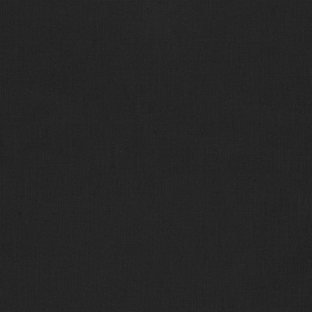 Black Kona Solid Cotton 108" Wide by Robert Kaufman - Sold By 1/4yd