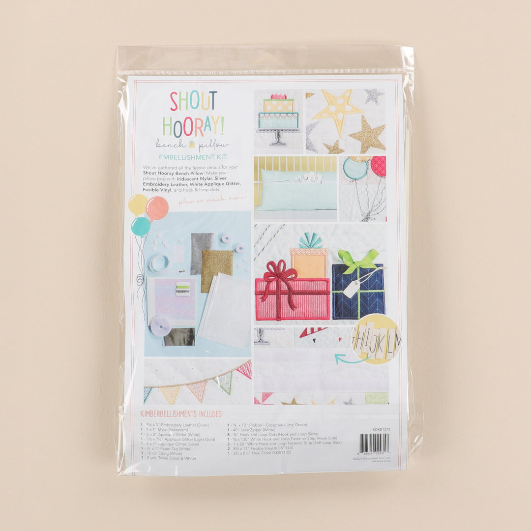 Kimberbell Shout Hooray! Embellishment Kit