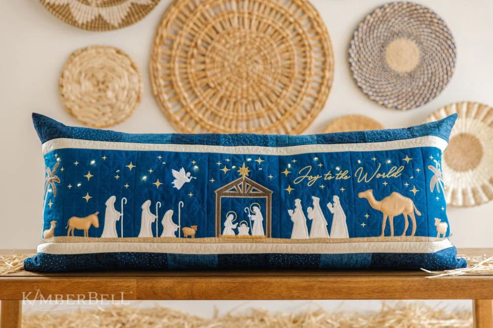 Nativity Bench Pillow Embellishment Kit - Kimberbell