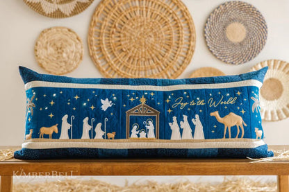 Nativity Bench Pillow Embellishment Kit - Kimberbell