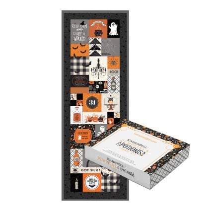 Pumpkins and Potions Ladder Quilt Kit - Kimberbell
