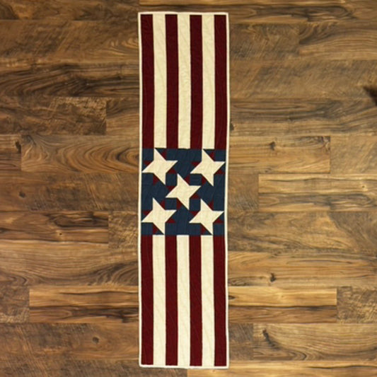 Nantucket Stars Table Runner - Matthew Syverson Quilt Company