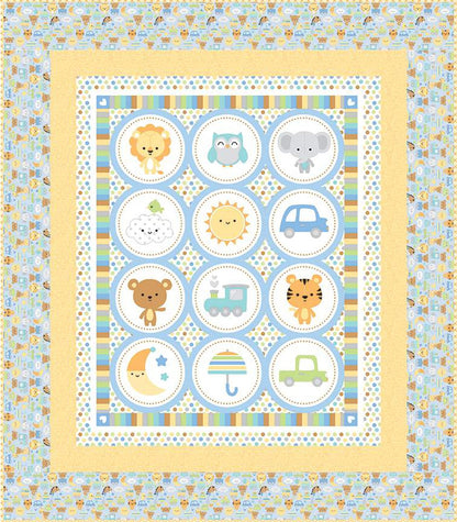 Special Delivery Panel Quilt Boxed Kit - Riley Blake Designs