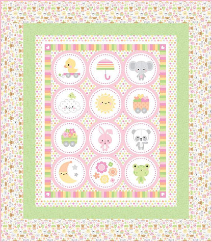 Bundle of Joy Panel Quilt Boxed Kit - Riley Blake Designs
