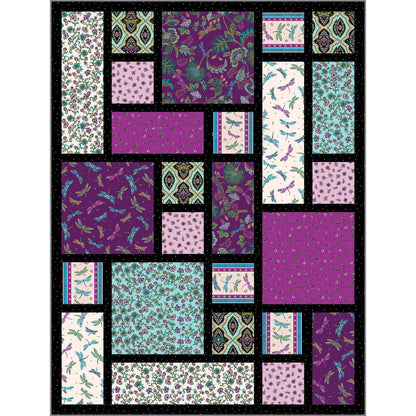Jacobean Quarter Tiles Quilt Pattern