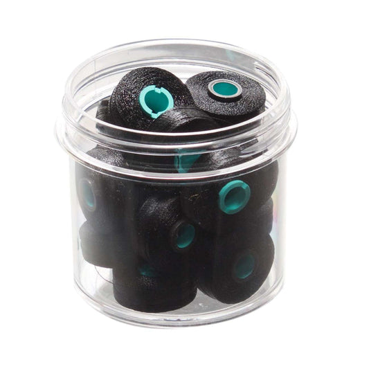 Magna-Glide Delights Style L 72yd Pre-wound Bobbins Black 10 Per Jar