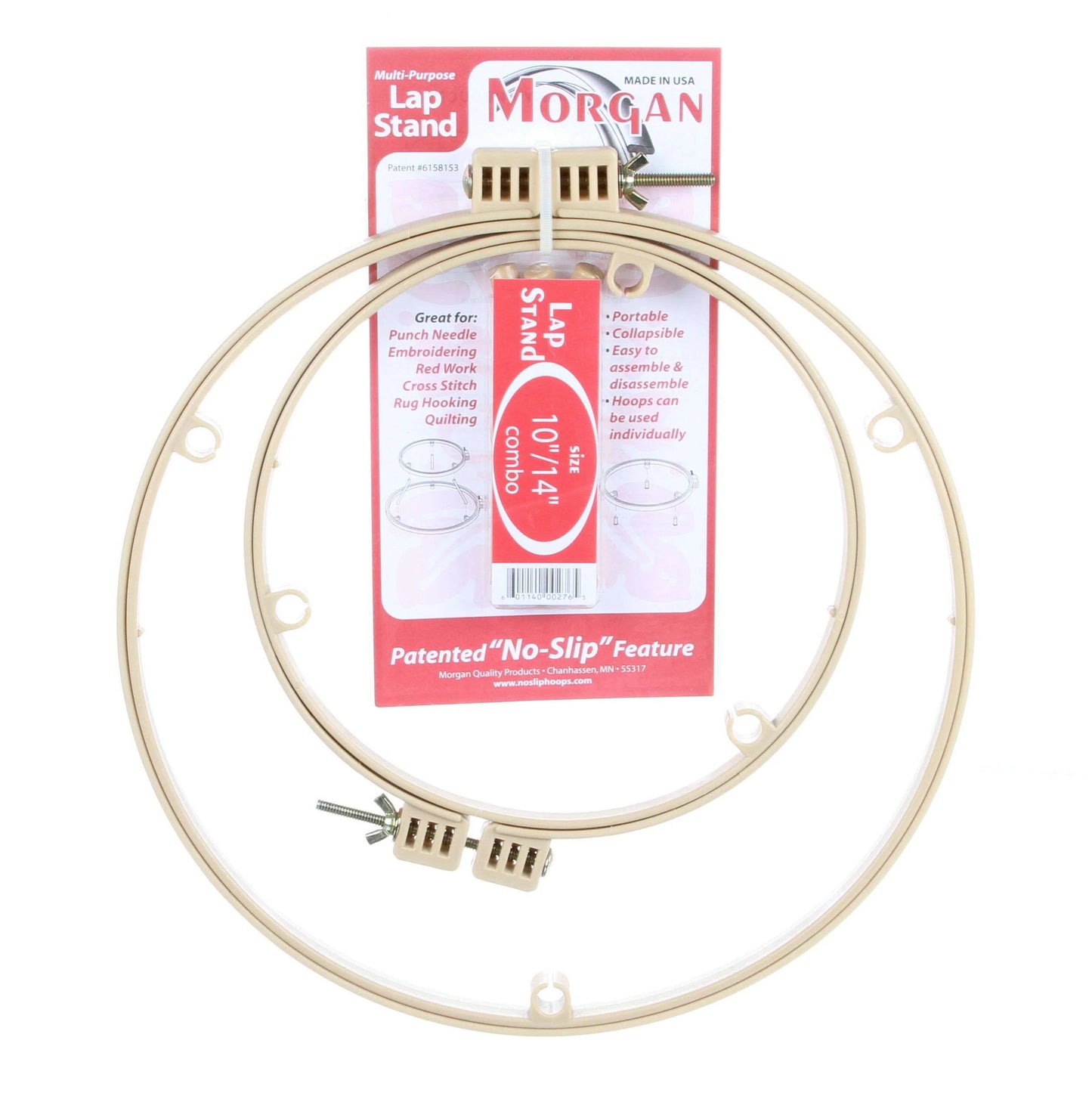 Morgan Lap Stand with 10in/14in Hoop Combo