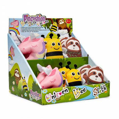 Animal Pin Cushion Bee, Unicorn, or Sloth