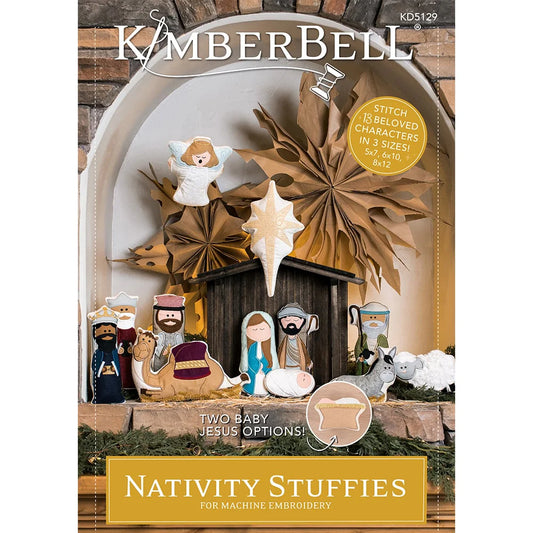 Nativity Stuffies - Kimberbell Machine Embroidery CD