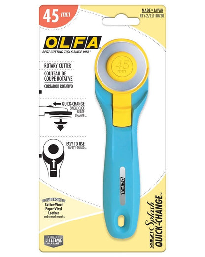 Olfa Splash Rotary Cutter 45mm