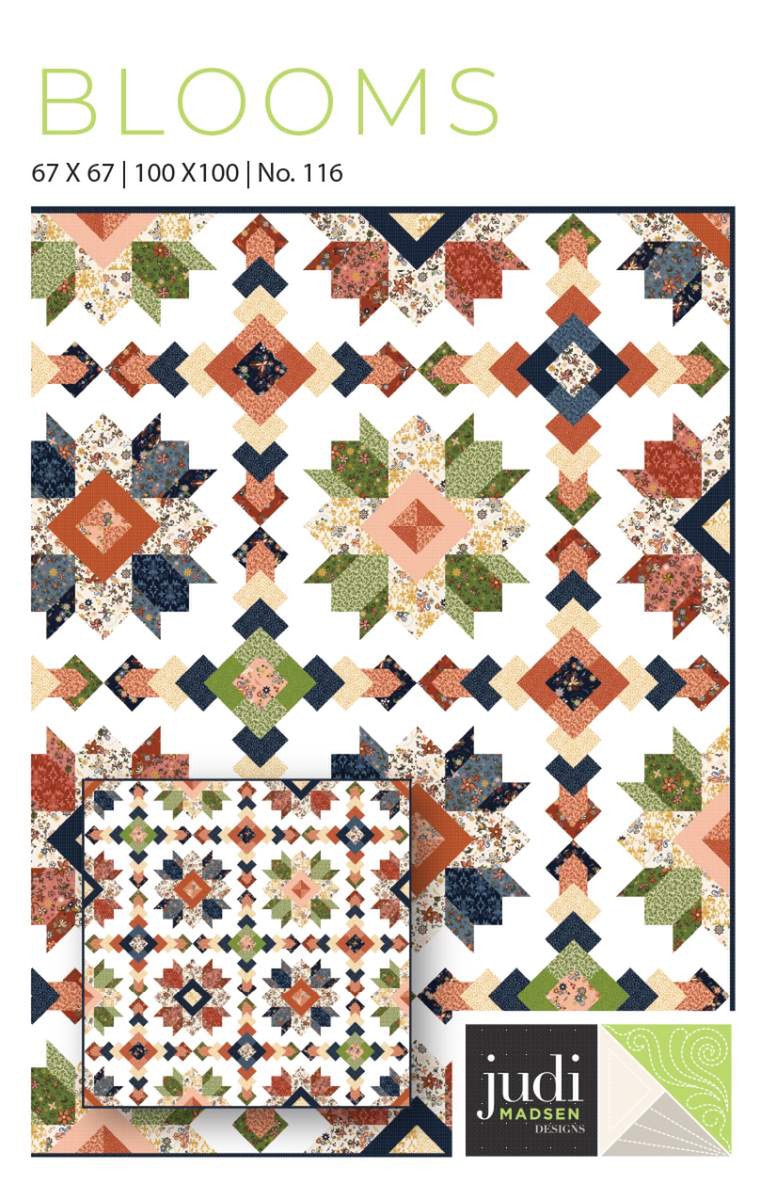 Judi Madsen Designs Blooms Quilt Pattern - Riley Blake Designs