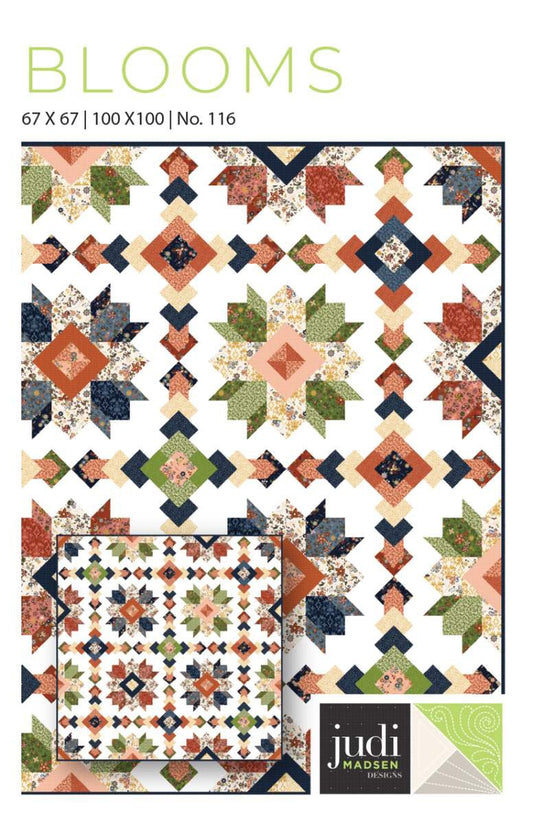 Judi Madsen Designs Blooms Quilt Pattern - Riley Blake Designs