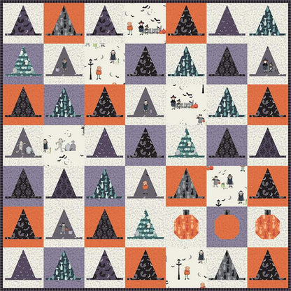 Melissa Mortenson Halloween Haberdashery Quilt Pattern - Riley Blake