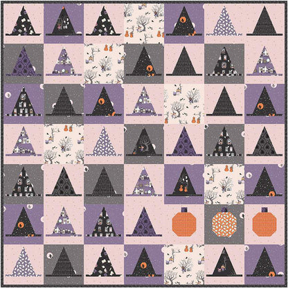 Melissa Mortenson Halloween Haberdashery Quilt Pattern - Riley Blake