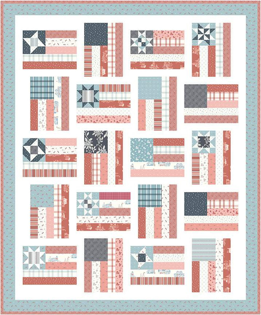 Fly the Flag Quilt Pattern by Amy Smart