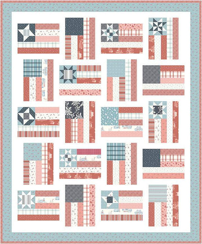 Fly the Flag Quilt Pattern by Amy Smart