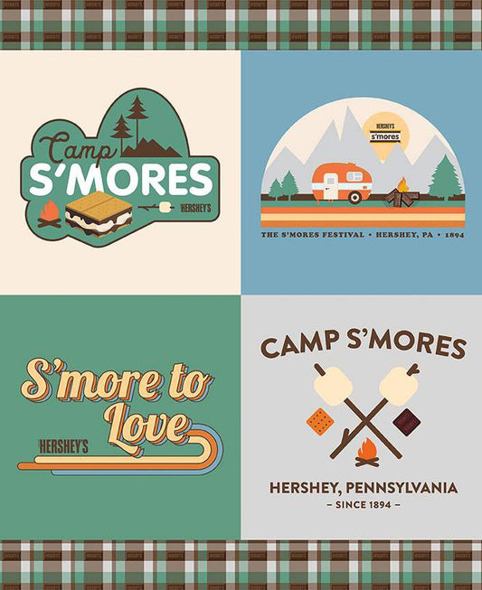 Camp S'mores Panel - Riley Blake