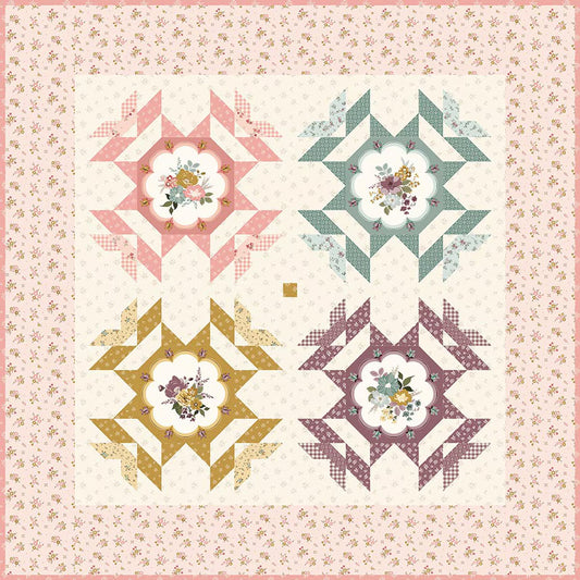 Sandy Gervais Delicate Dance Quilt Pattern - Riley Blake Designs