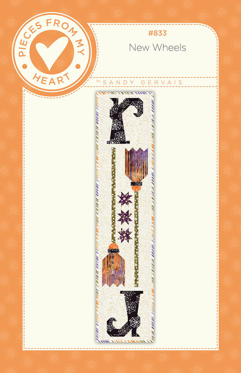 Sandy Gervais New Wheels Runner Pattern - Riley Blake Designs
