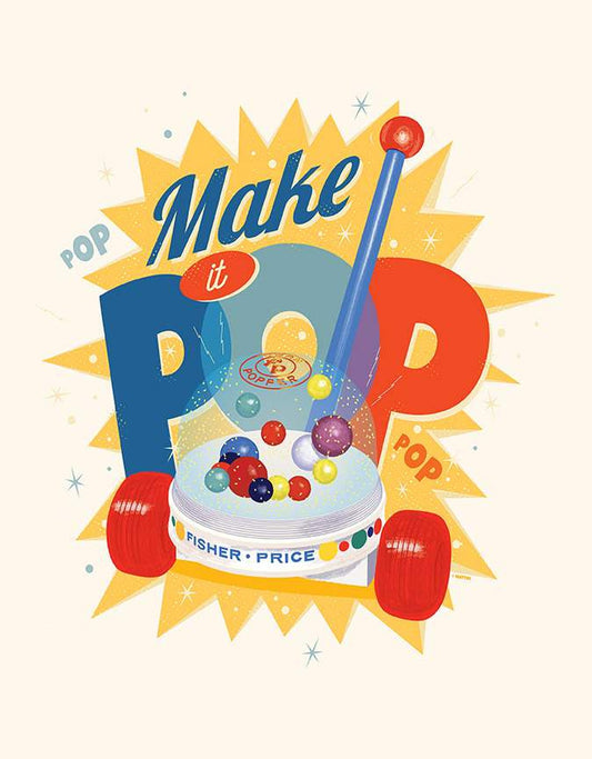 Pop 'n Play Make It POP Panel - Riley Blake Designs